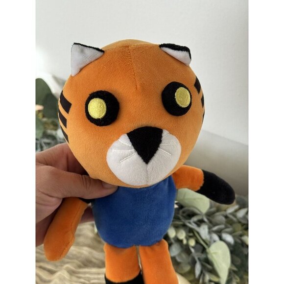 Roblox Piggy Tiger Plush Tigry 9” Phatmojo MiniToon Stuffed Animal Toy Orange - Picture 7 of 7